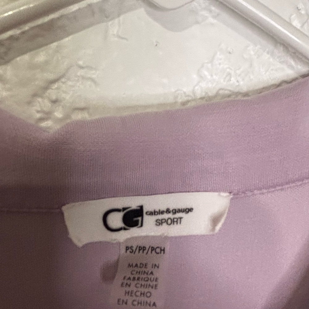 Cable & Gauge Mauve Pullover - Picture 5 of 8